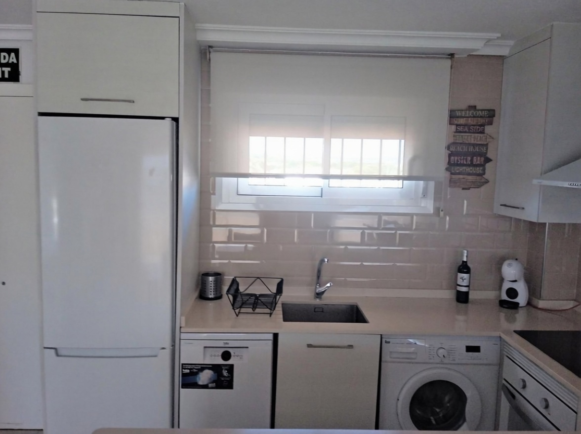 Wohnung in erste Strandlinie in Pilar de la Horadada — Bad