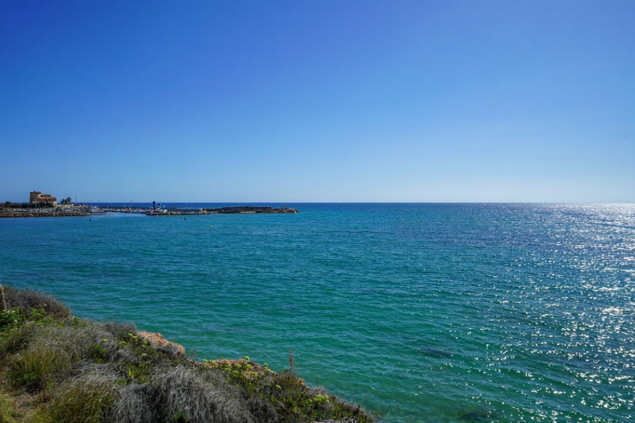 Apartamento em primeira linha de praia em Pilar de la Horadada — Vista mar