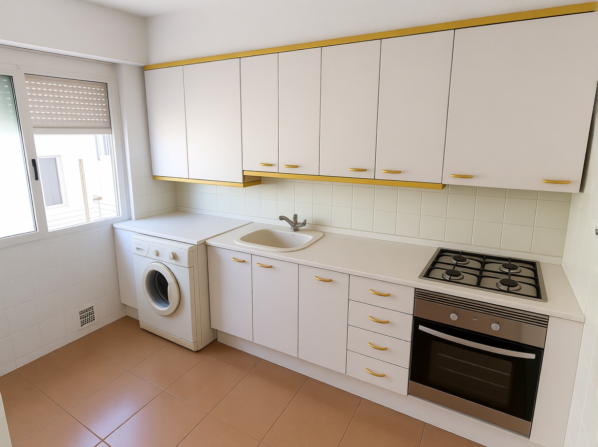 Apartamento em primeira linha de praia em Pilar de la Horadada — Cozinha