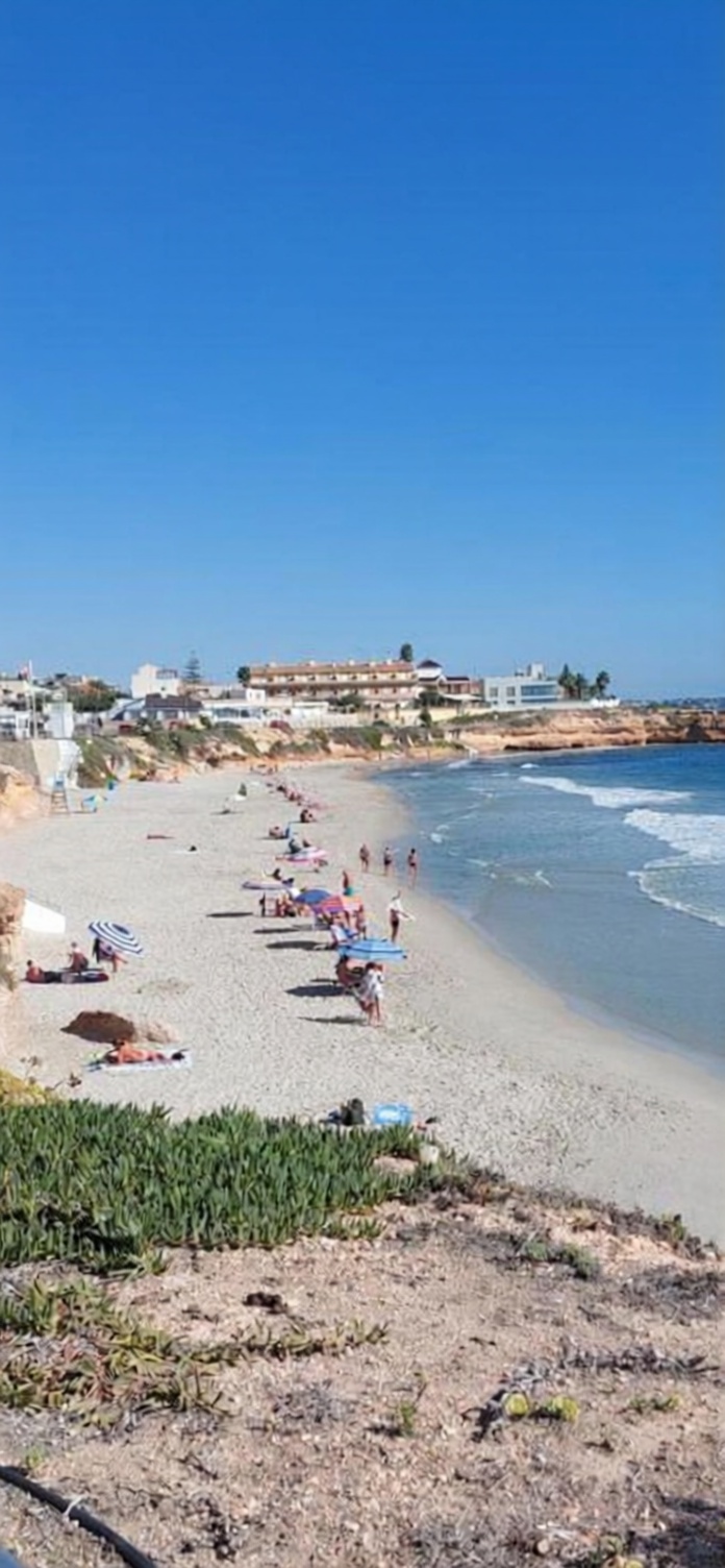 Apartamento em primeira linha de praia em Pilar de la Horadada — Vista mar