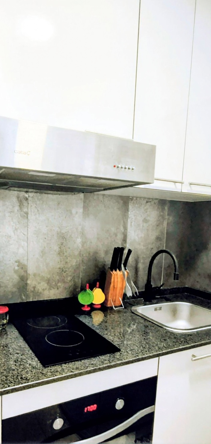 Apartamento em primeira linha de praia em Pilar de la Horadada — Cozinha