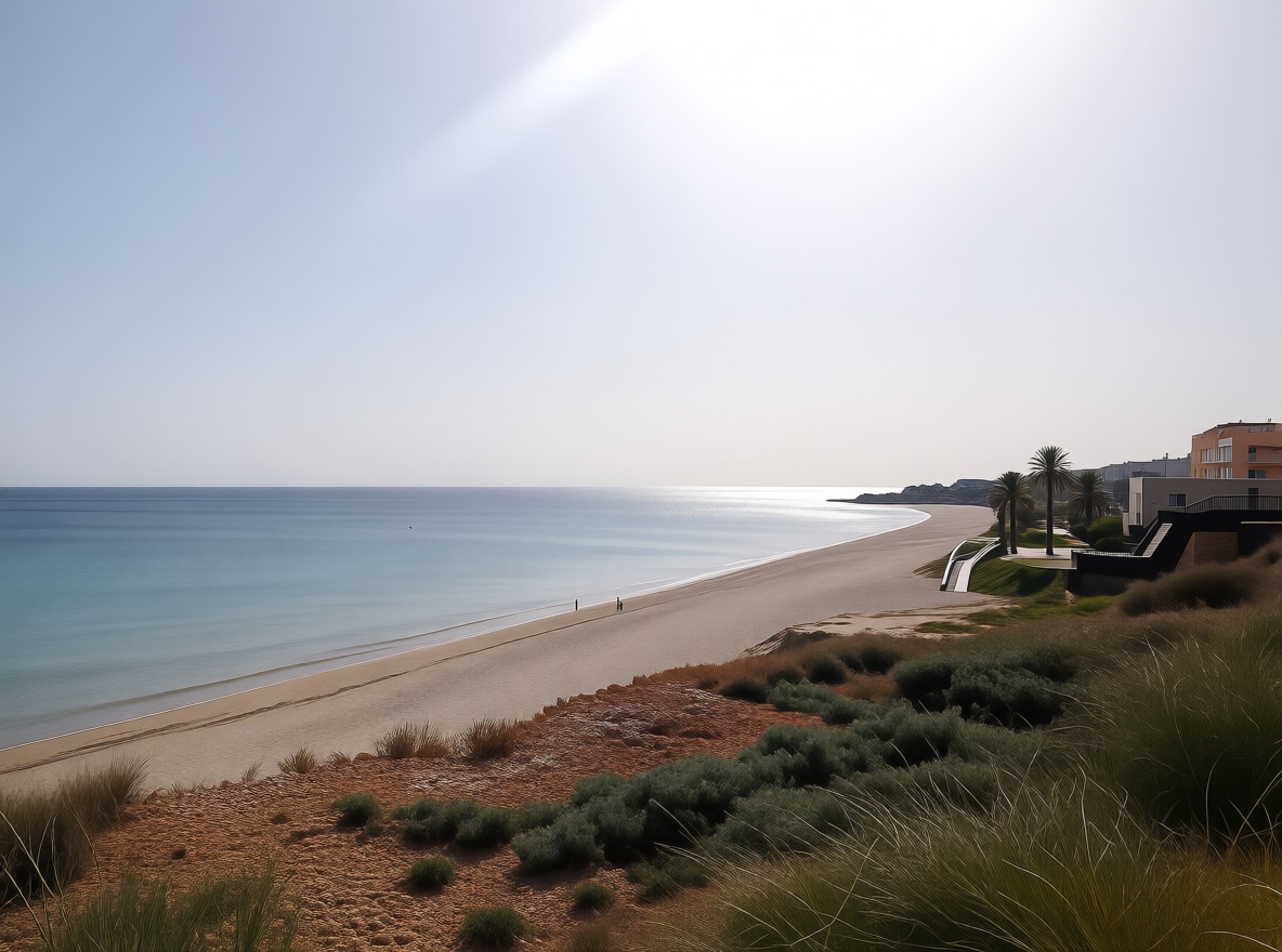 Apartamento em primeira linha de praia em Pilar de la Horadada — Vista mar