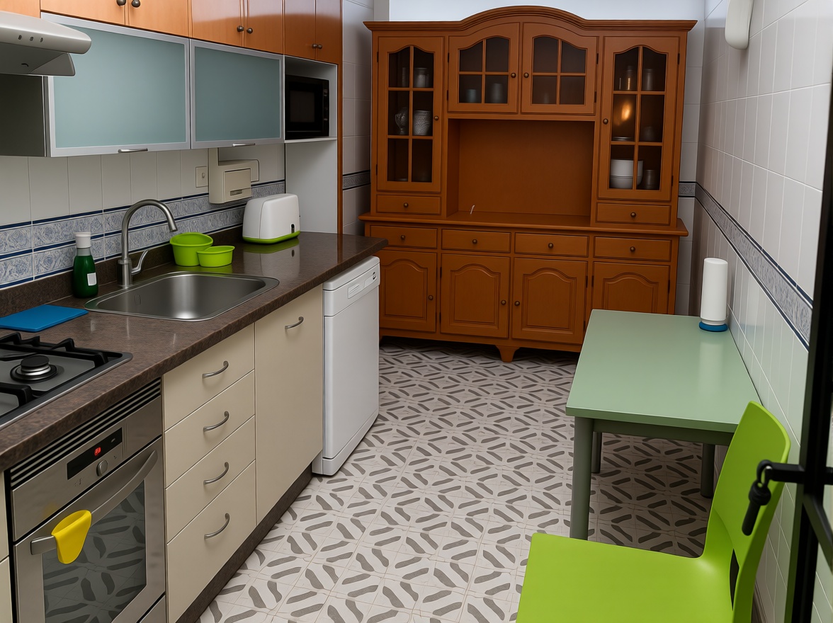 Apartamento em primeira linha de praia em San Pedro del Pinatar — Cozinha