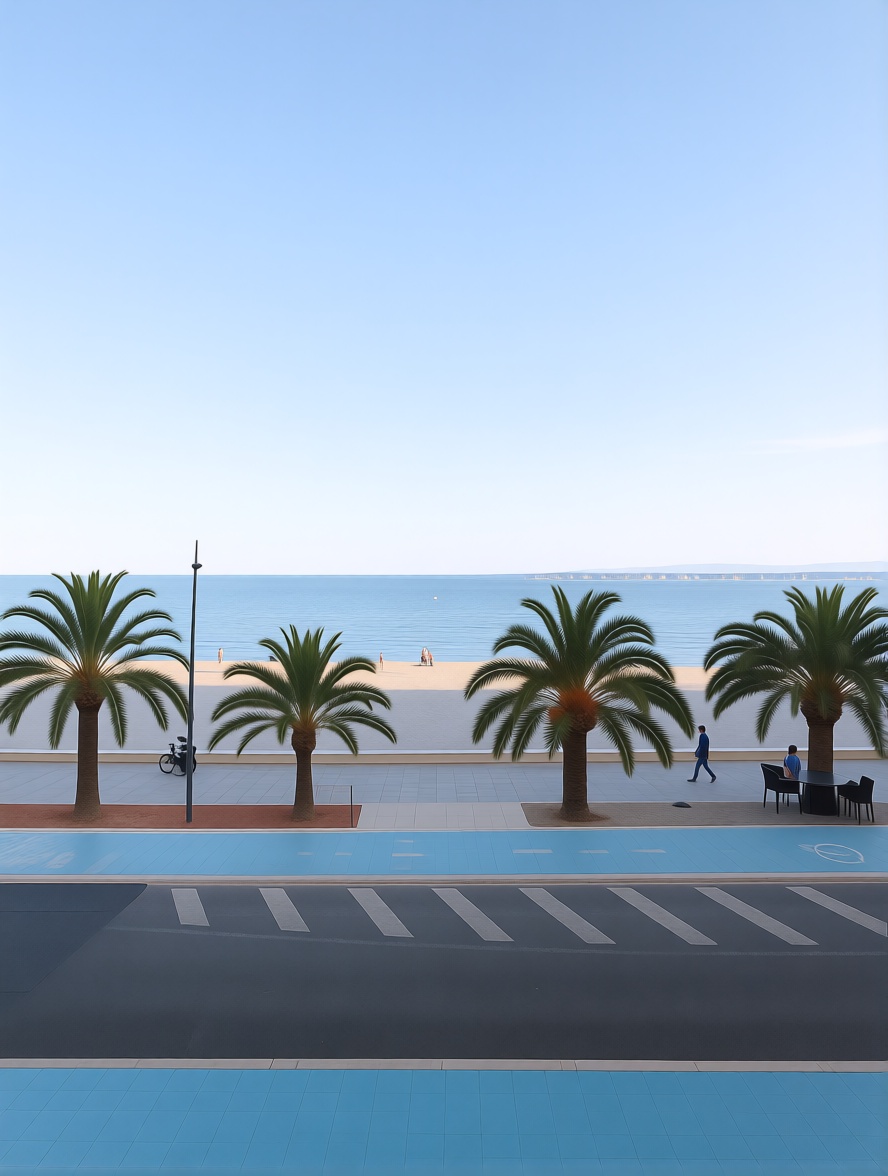 Piso en primera línea de playa en San Pedro del Pinatar — Vista mar