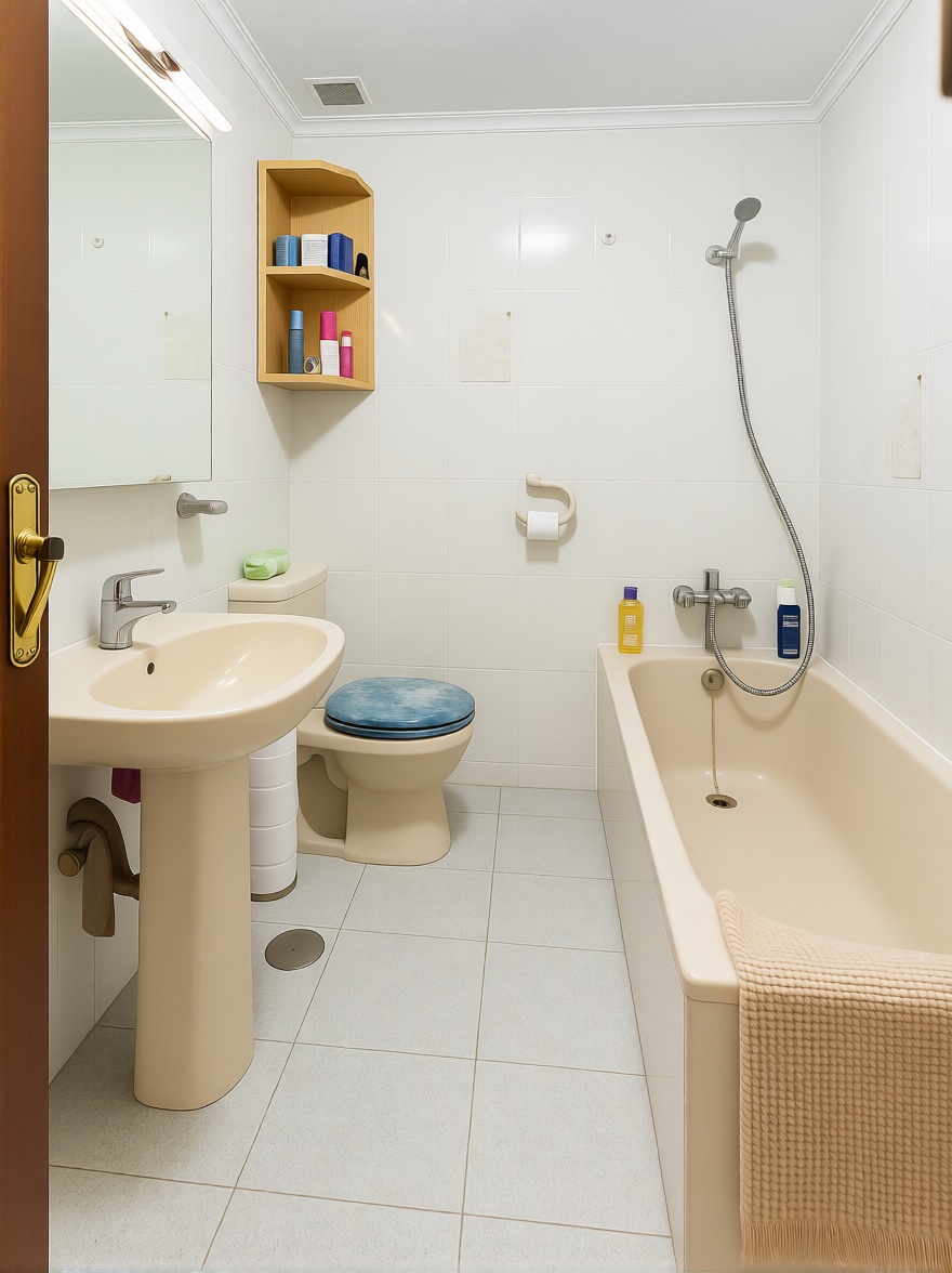 Apartamento em primeira linha de praia em San Pedro del Pinatar — Casa banho