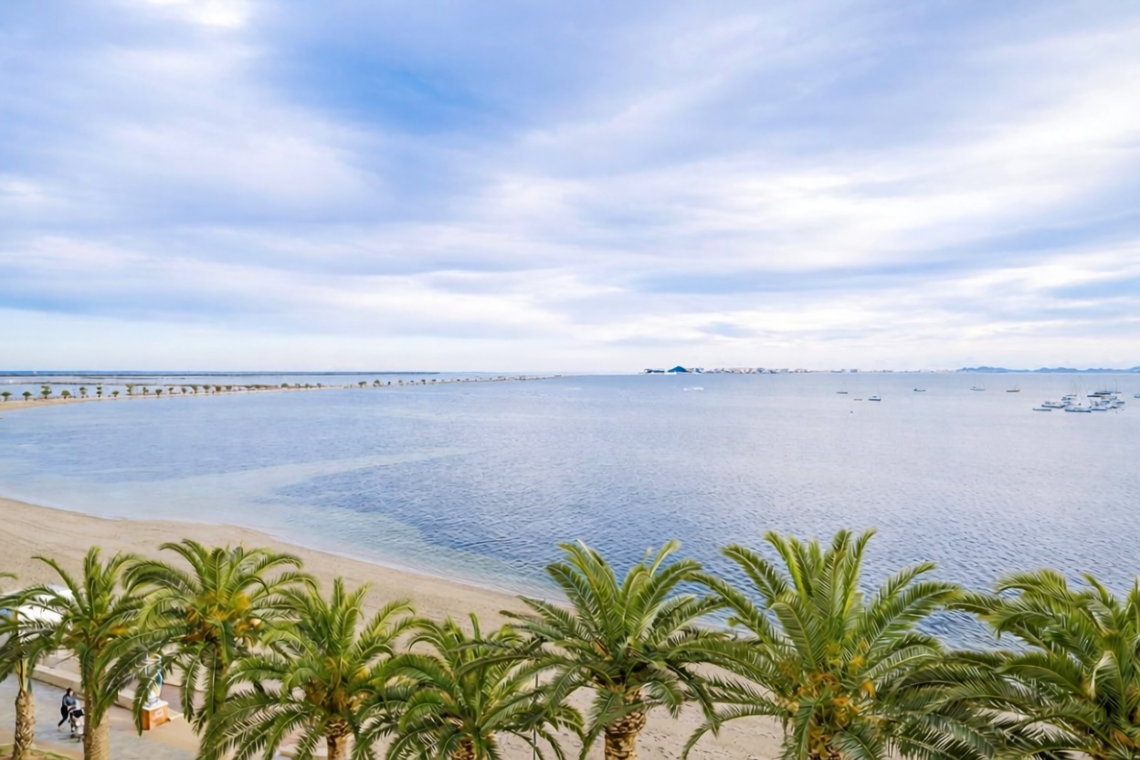 Квартира первая линия пляжа в San Pedro del Pinatar — Морской вид