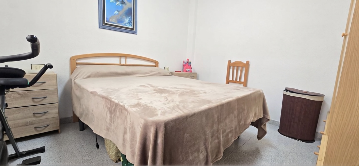 Piso en primera línea de playa en San Pedro del Pinatar — Dormitorio