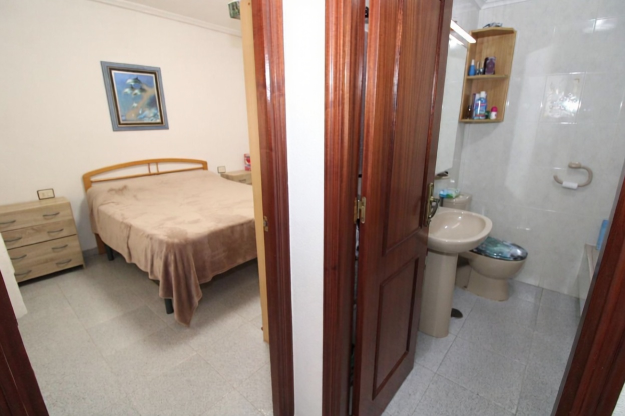 Piso en primera línea de playa en San Pedro del Pinatar — Dormitorio