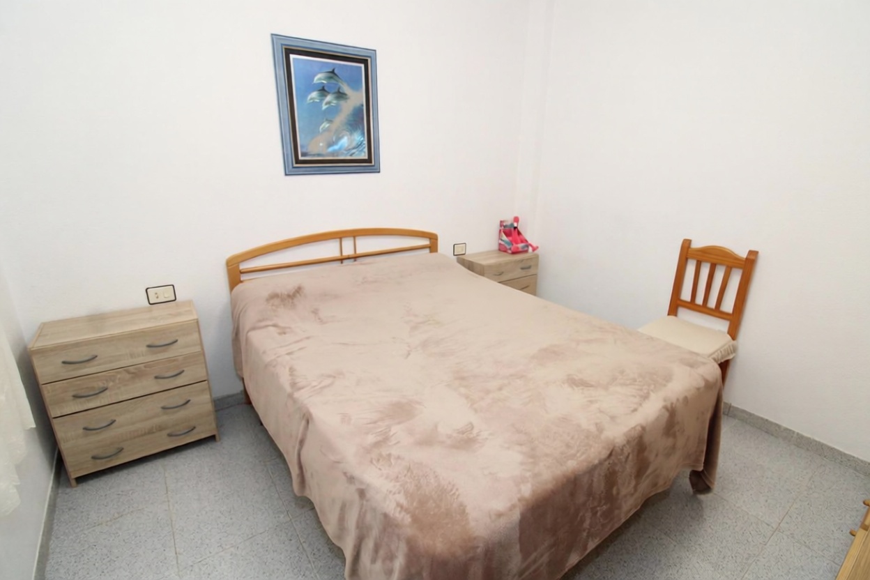 Piso en primera línea de playa en San Pedro del Pinatar — Dormitorio