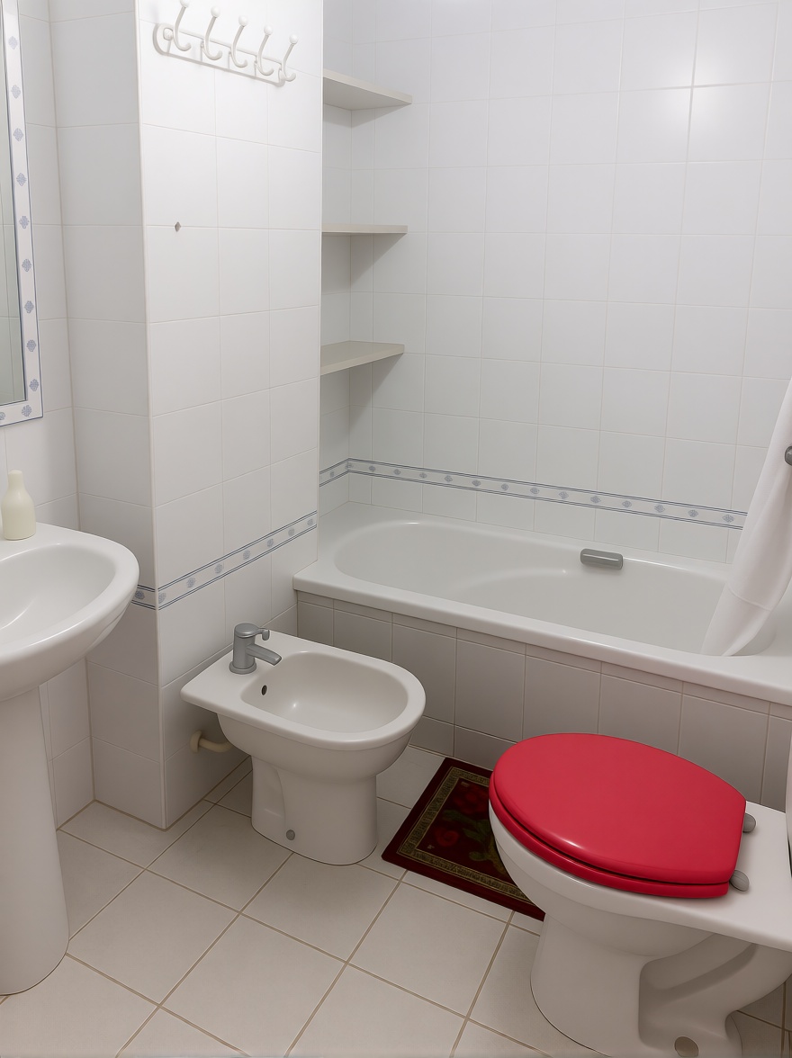 Piso en primera línea de playa en San Pedro del Pinatar — Baño