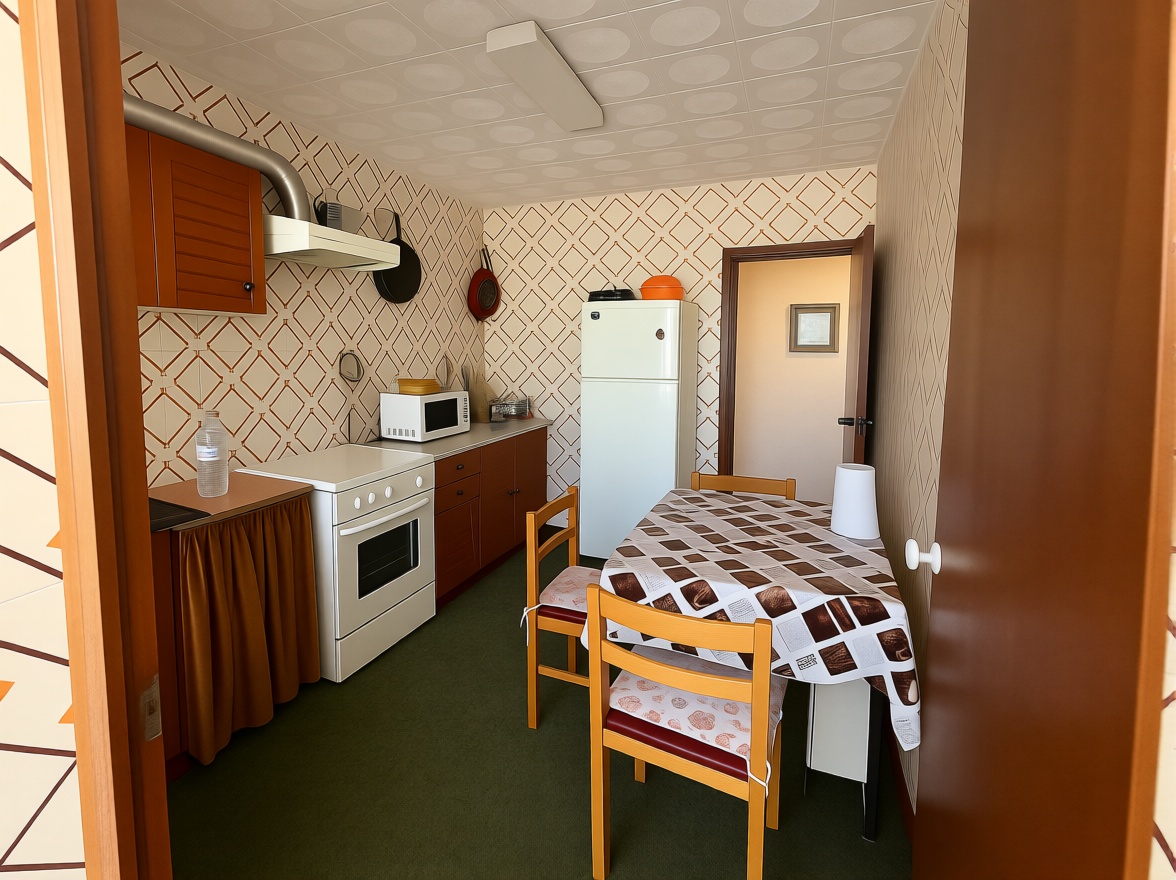 Appartement en première ligne de plage à San Pedro del Pinatar — Cuisine