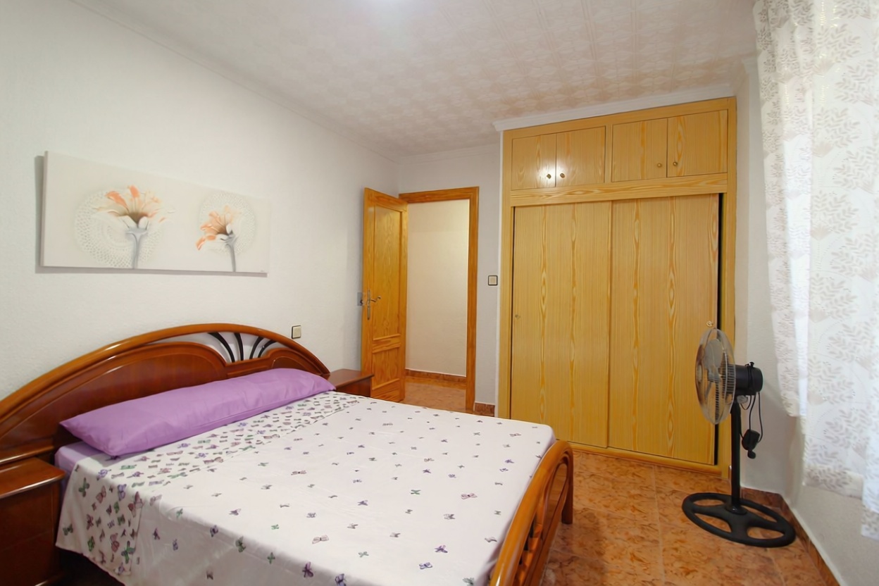 Ático en primera línea de mar en San Pedro del Pinatar — Dormitorio