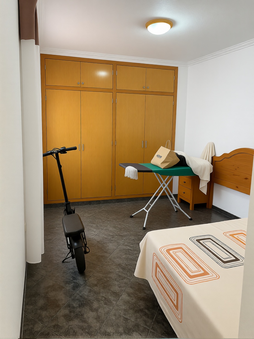 Piso en primera línea de playa en San Pedro del Pinatar — Dormitorio
