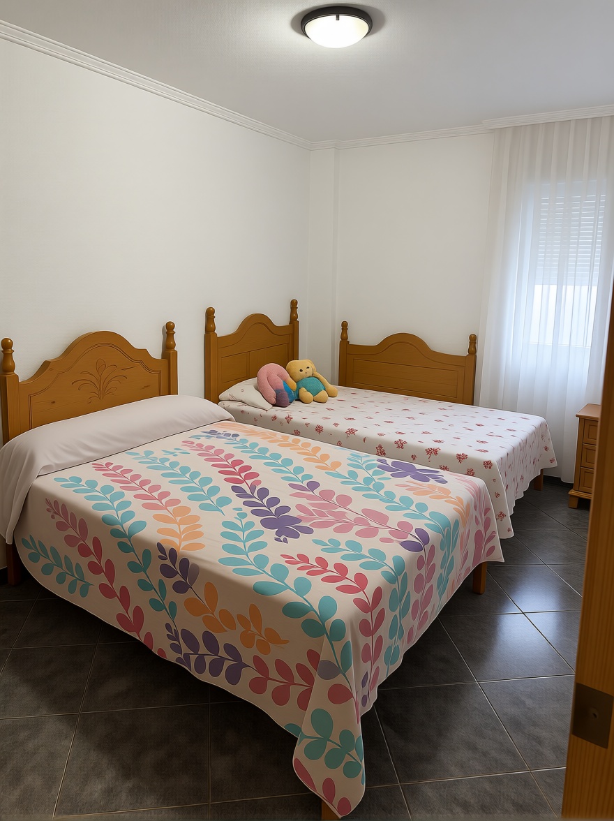 Piso en primera línea de playa en San Pedro del Pinatar — Dormitorio