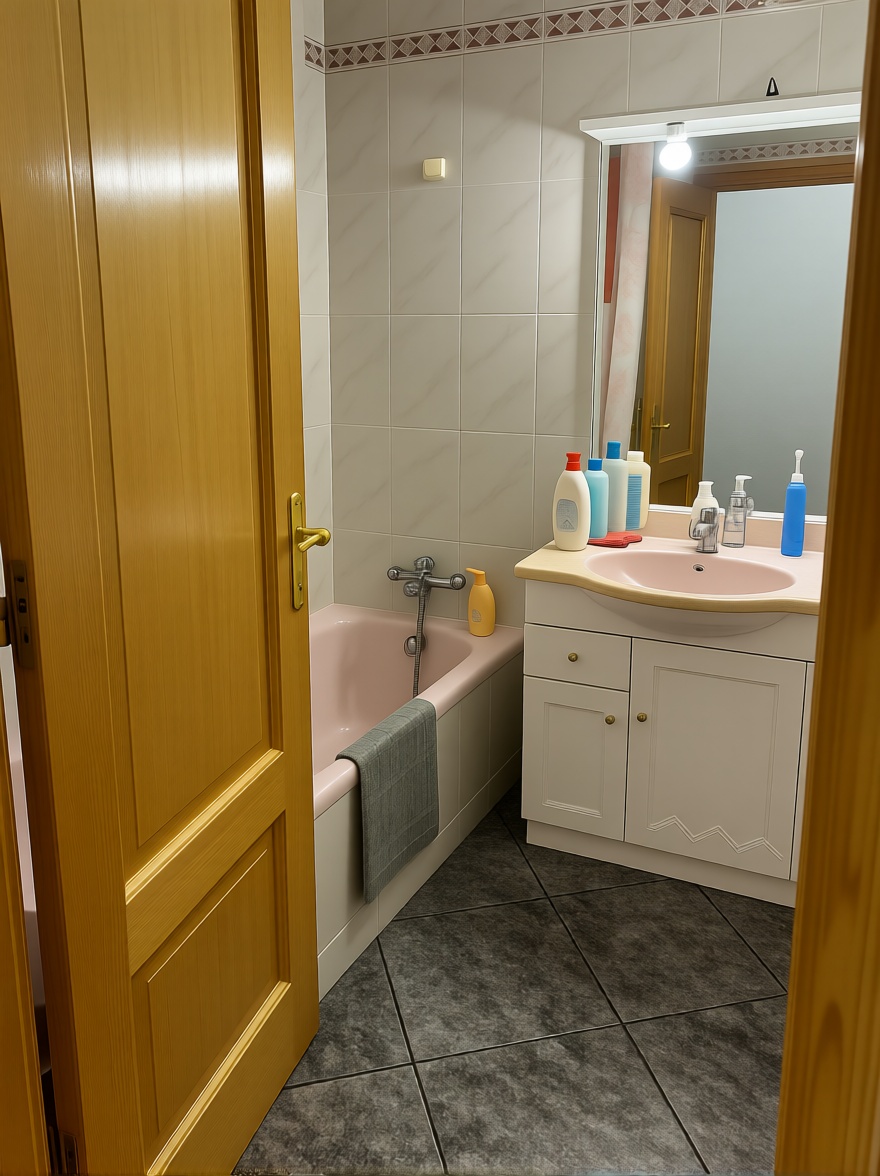 Piso en primera línea de playa en San Pedro del Pinatar — Baño