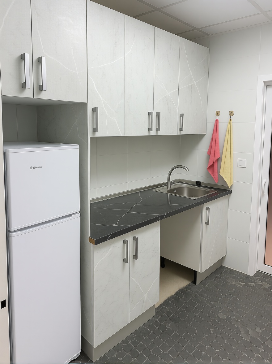 Appartement en première ligne de plage à San Pedro del Pinatar — Cuisine