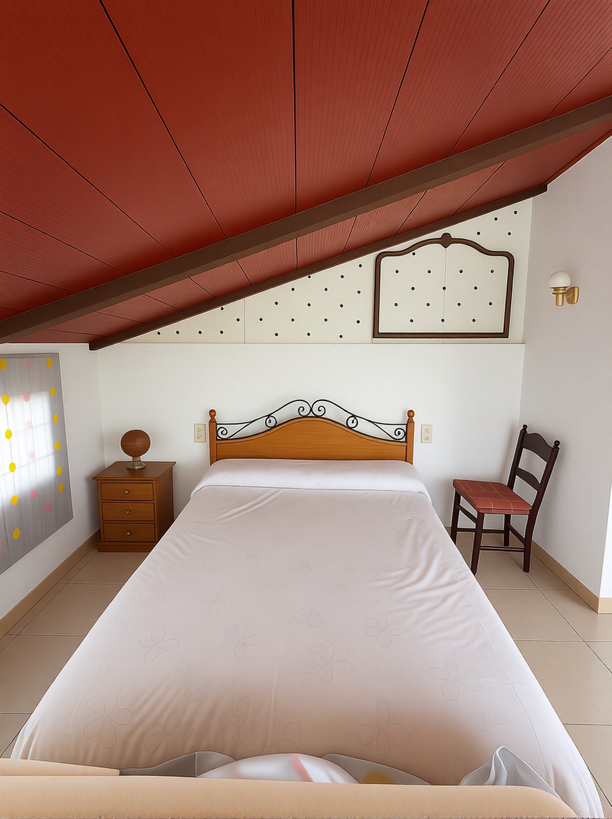 Chalet avec accès direct à la plage à San Pedro del Pinatar — Chambre