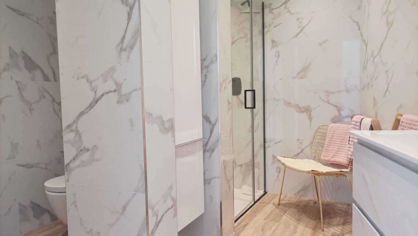 Ático en primera línea de mar en San Pedro del Pinatar — Baño