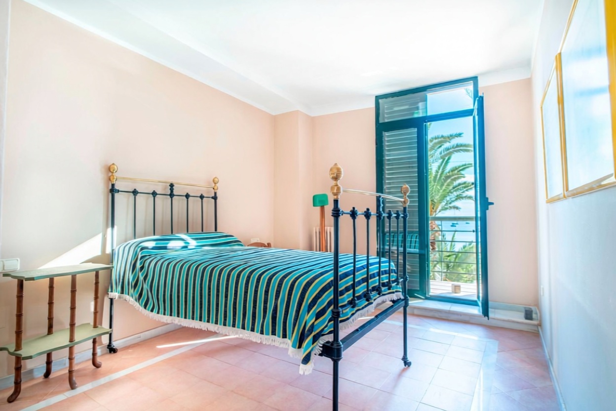 Chalet con acceso directo a playa en San Javier — Dormitorio