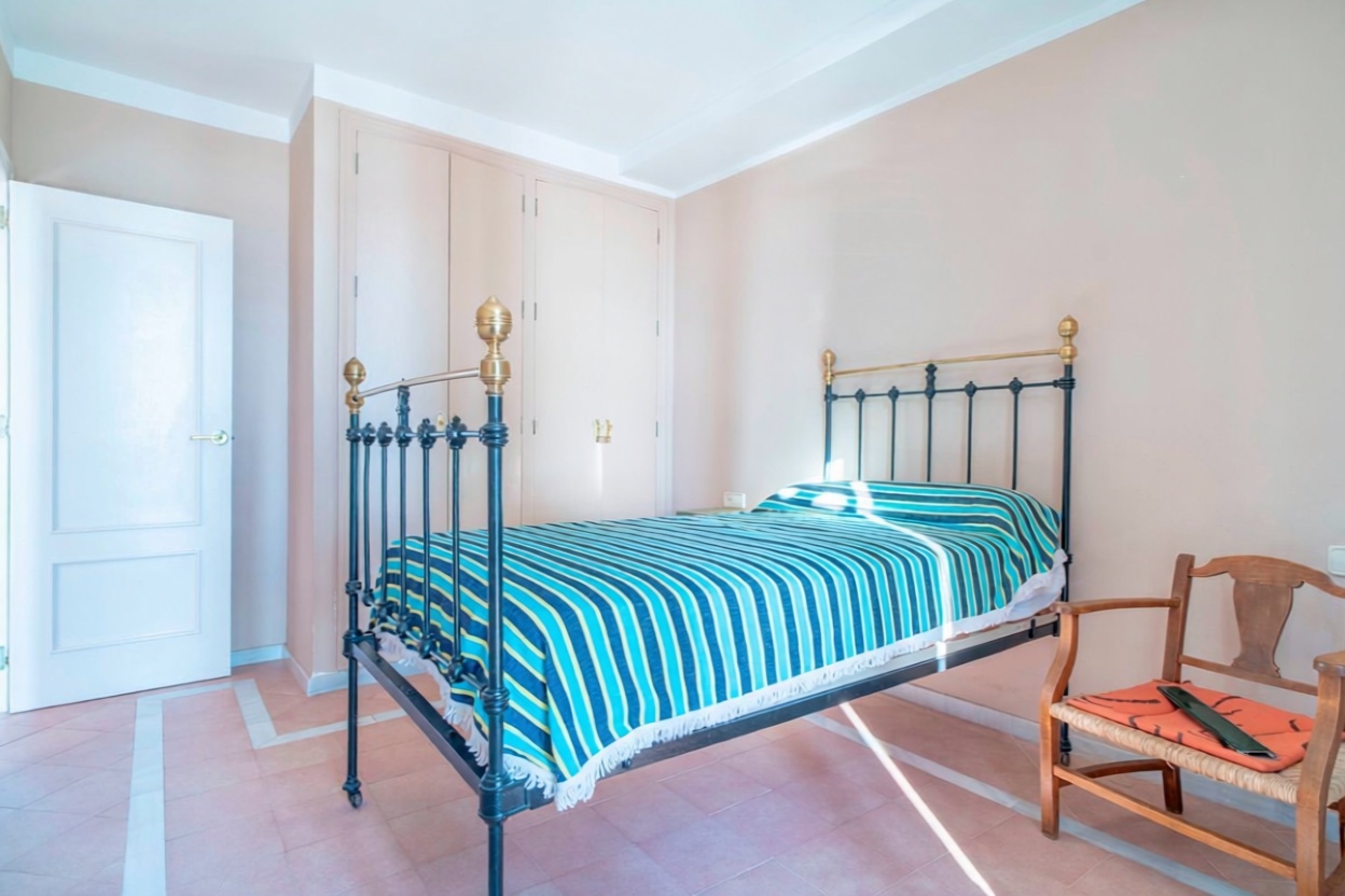 Chalet con acceso directo a playa en San Javier — Dormitorio