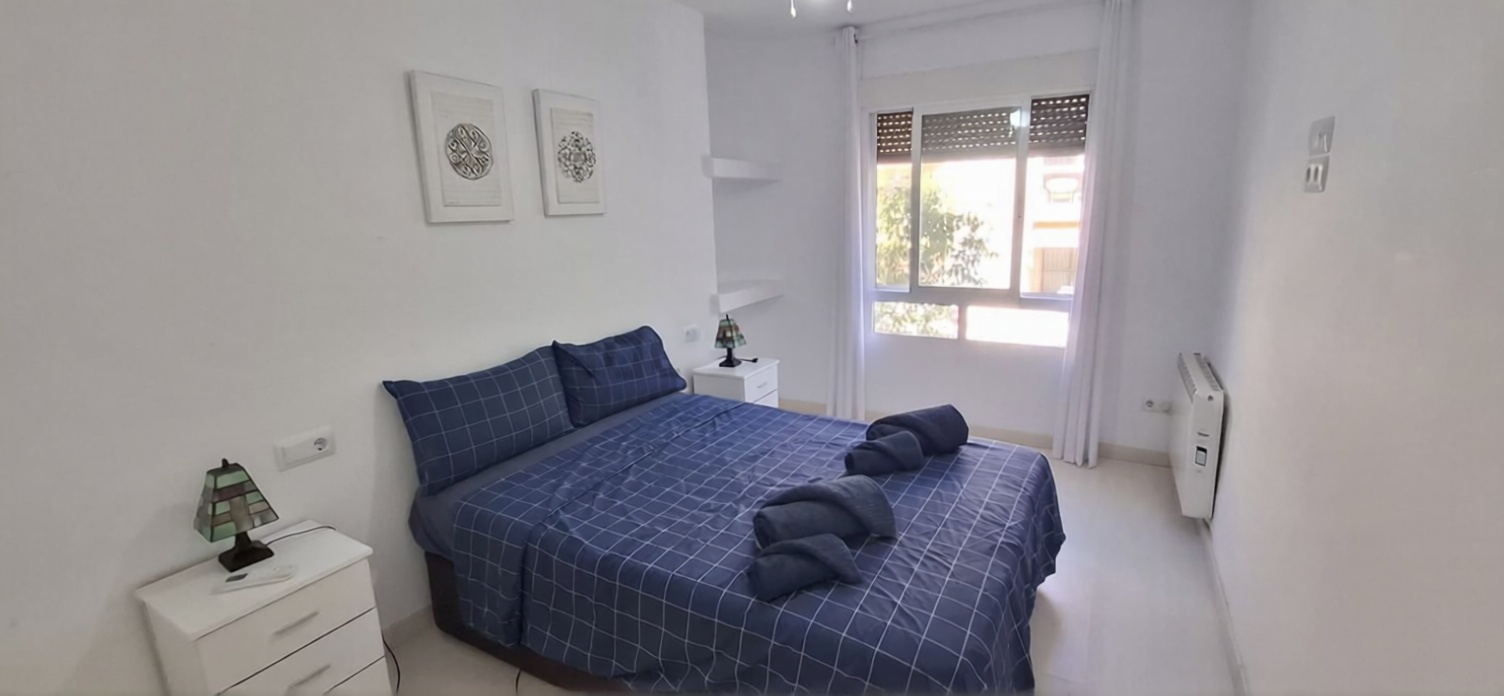 Chalet con acceso directo a playa en San Javier — Dormitorio