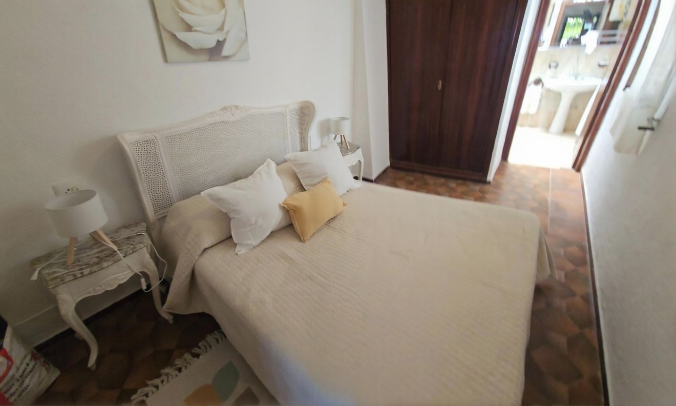 Chalet con acceso directo a playa en San Javier — Dormitorio