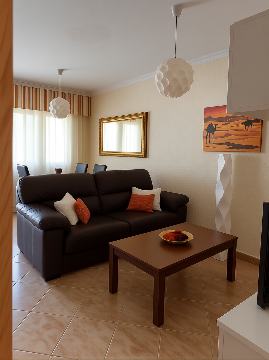 Chalet con acceso directo a playa en San Javier — Salón