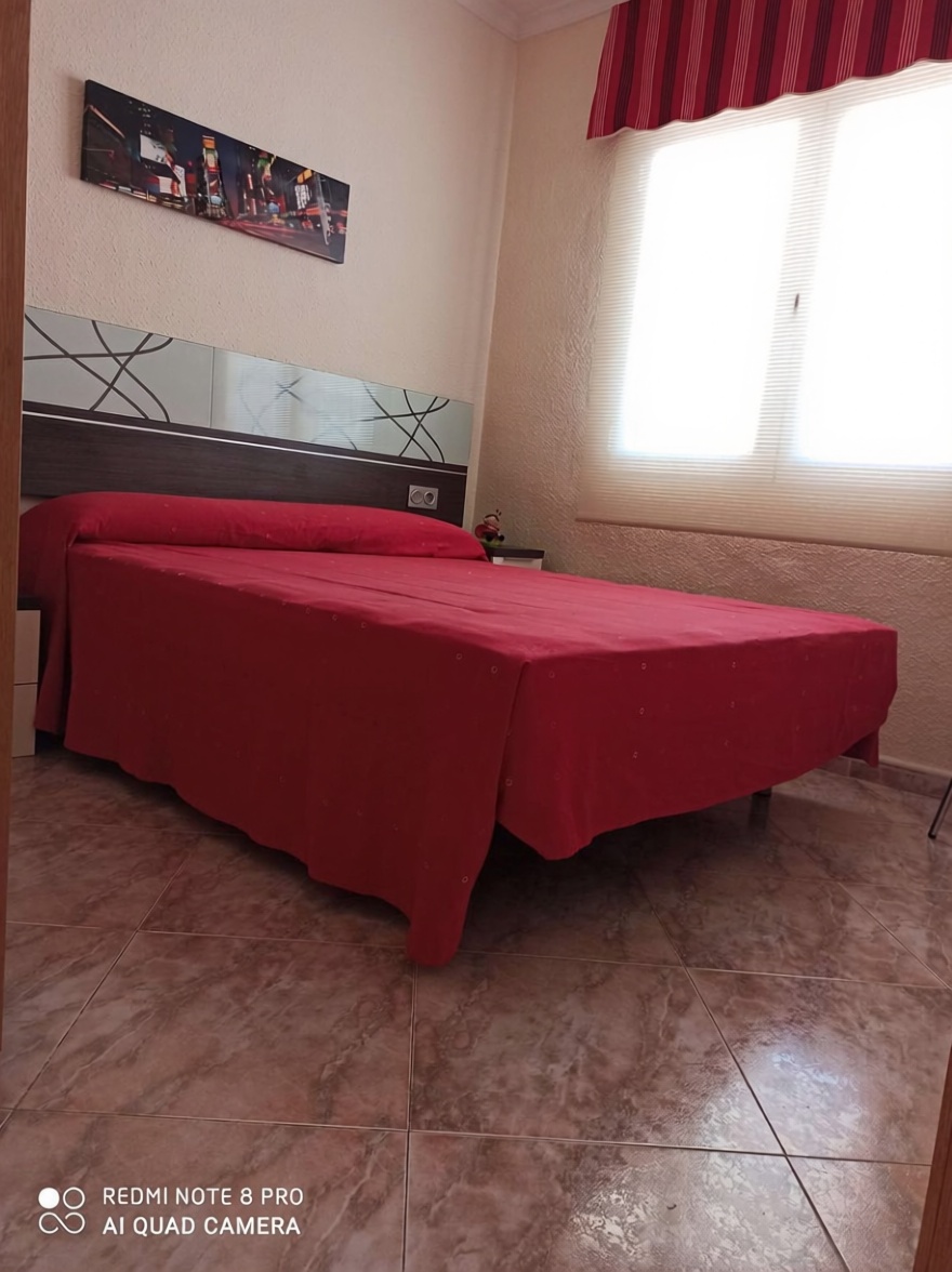 Chalet con acceso directo a playa en San Javier — Dormitorio