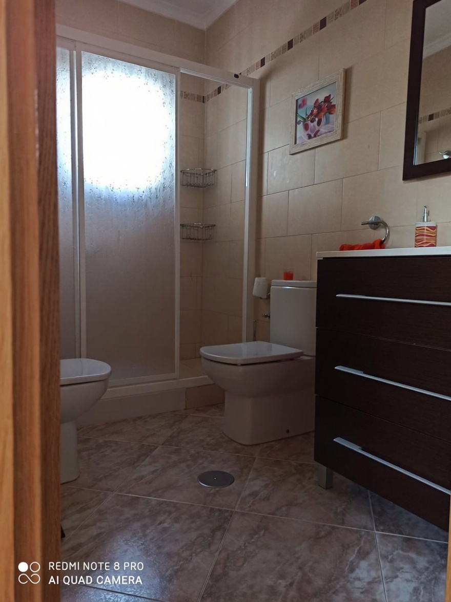 Chalet con acceso directo a playa en San Javier — Baño