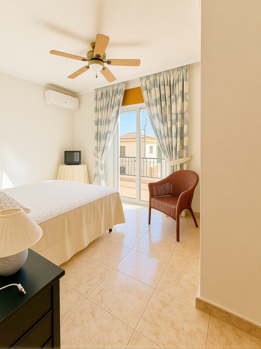 Chalet con acceso directo a playa en San Javier — Dormitorio