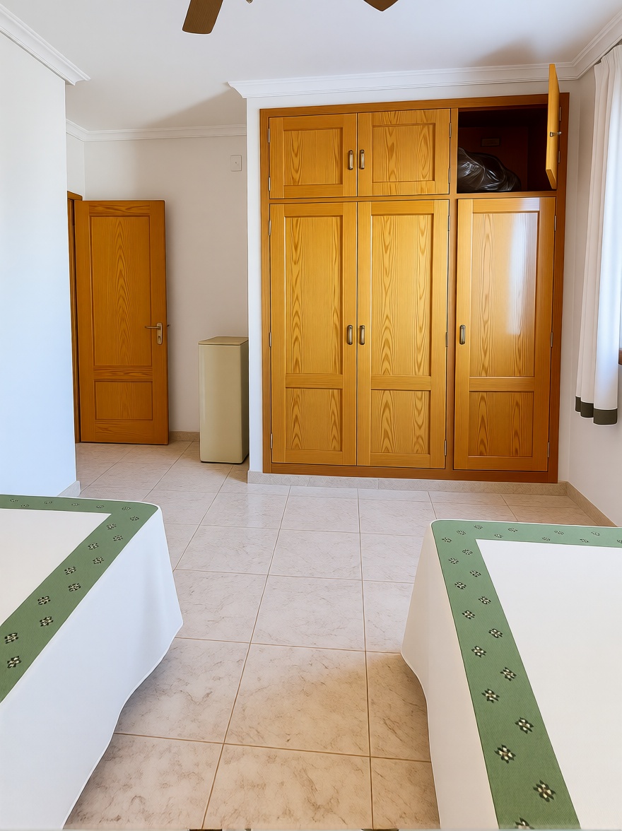 Chalet con acceso directo a playa en San Javier — Dormitorio