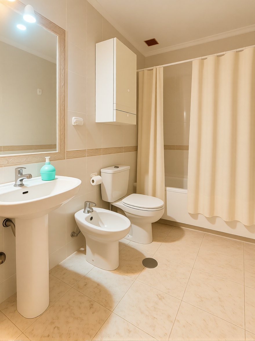 Chalet con acceso directo a playa en San Javier — Baño