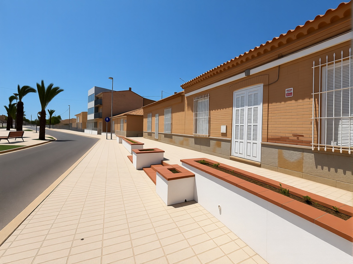 Chalet avec accès direct à la plage à Los Alcázares — Façade