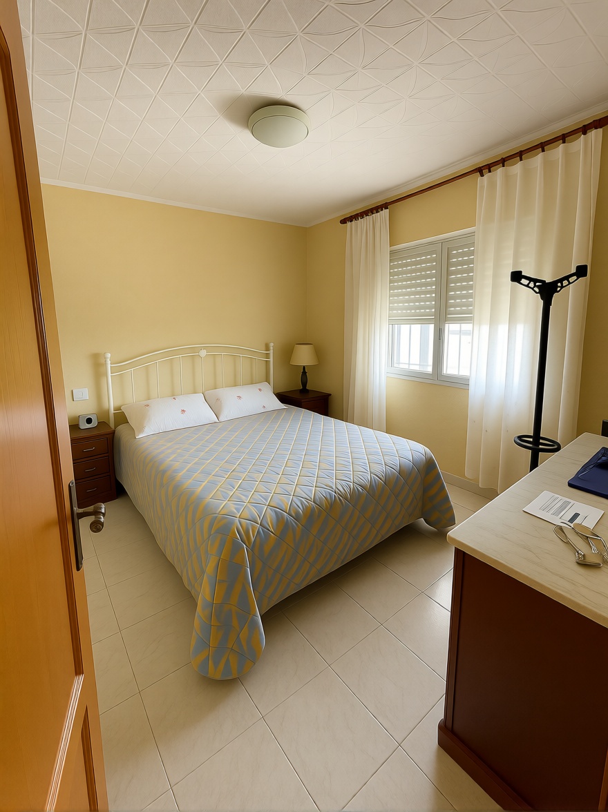 Chalet avec accès direct à la plage à Los Alcázares — Chambre