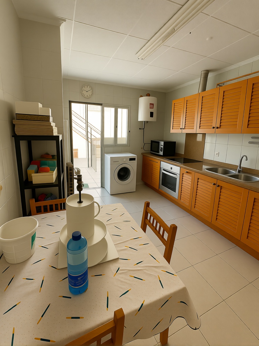 Chalet avec accès direct à la plage à Los Alcázares — Cuisine