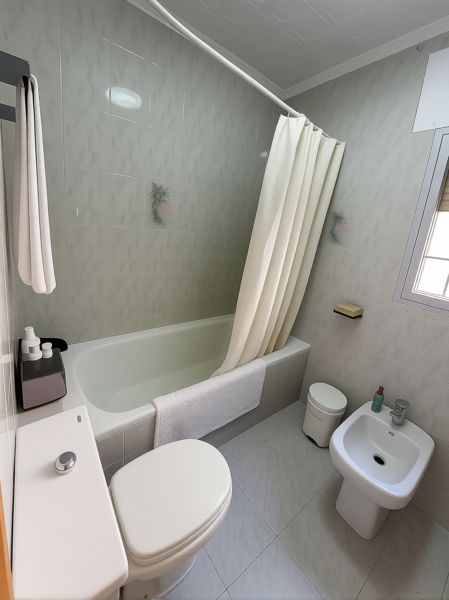 Chalet avec accès direct à la plage à Los Alcázares — Sanitaires