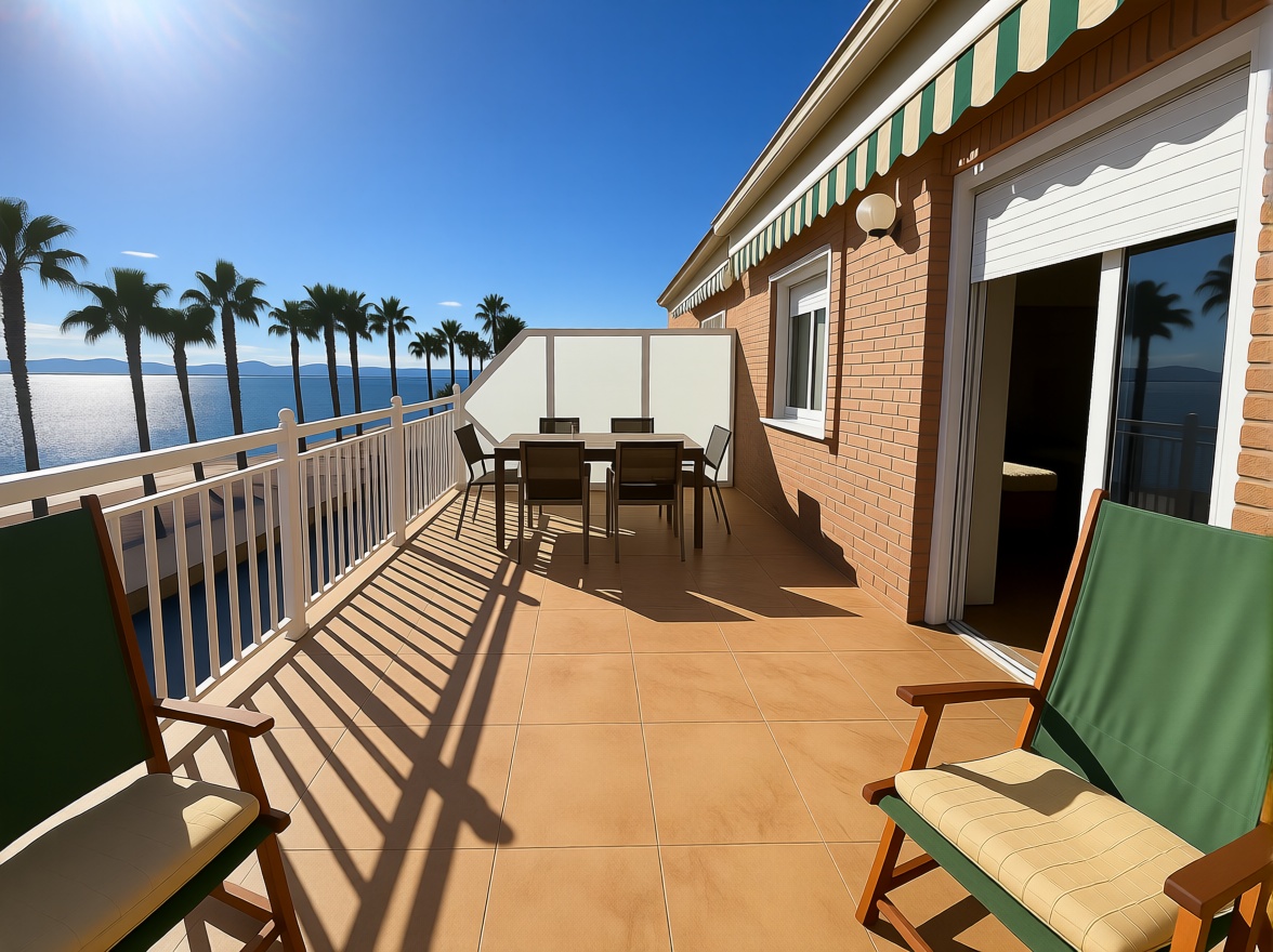 Appartement en première ligne de plage à Los Alcázares — Séjour
