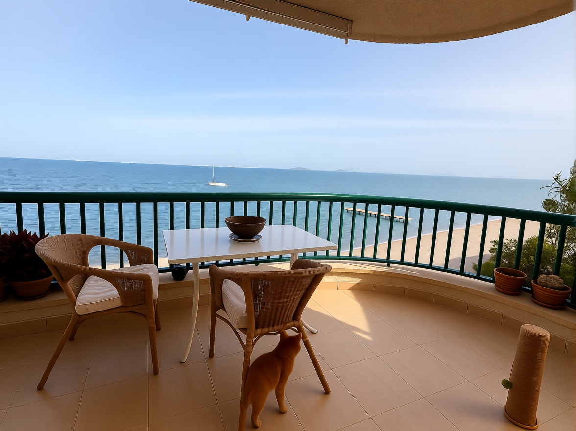 Apartamento em primeira linha de praia em Los Alcázares
