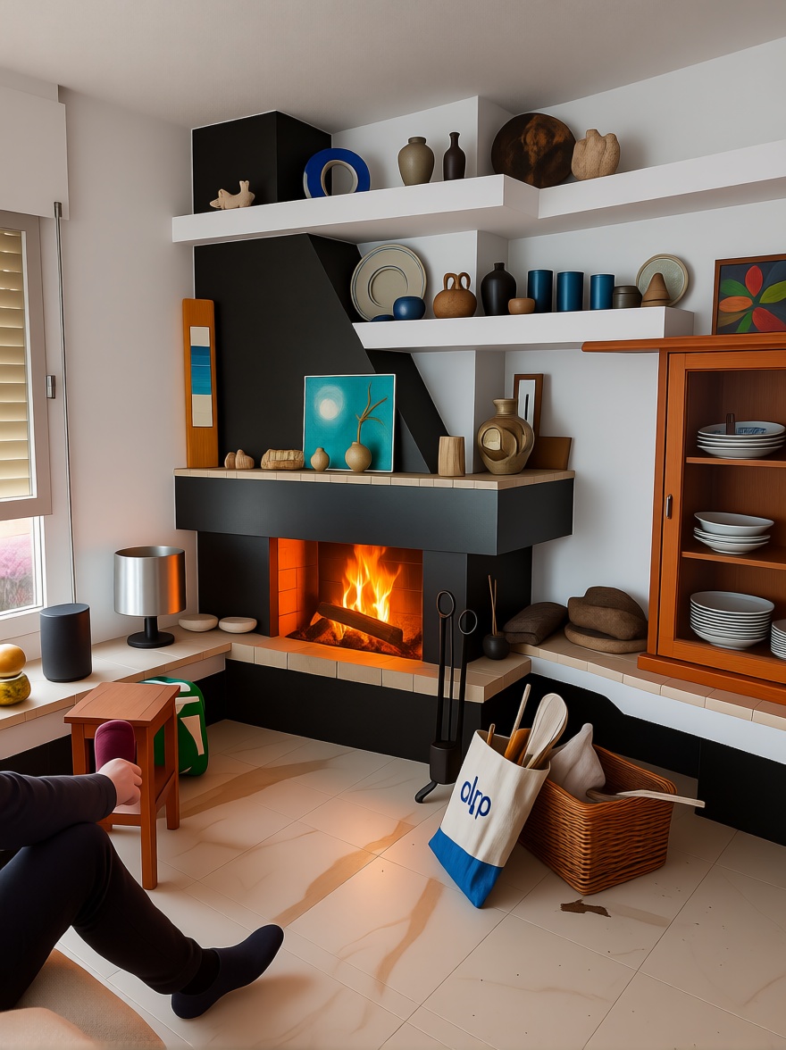 Appartement en première ligne de plage à Los Alcázares — Séjour