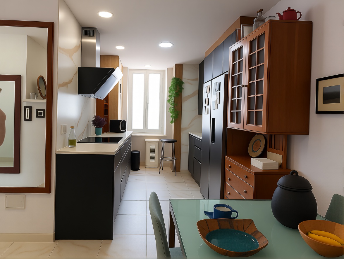 Appartement en première ligne de plage à Los Alcázares — Cuisine