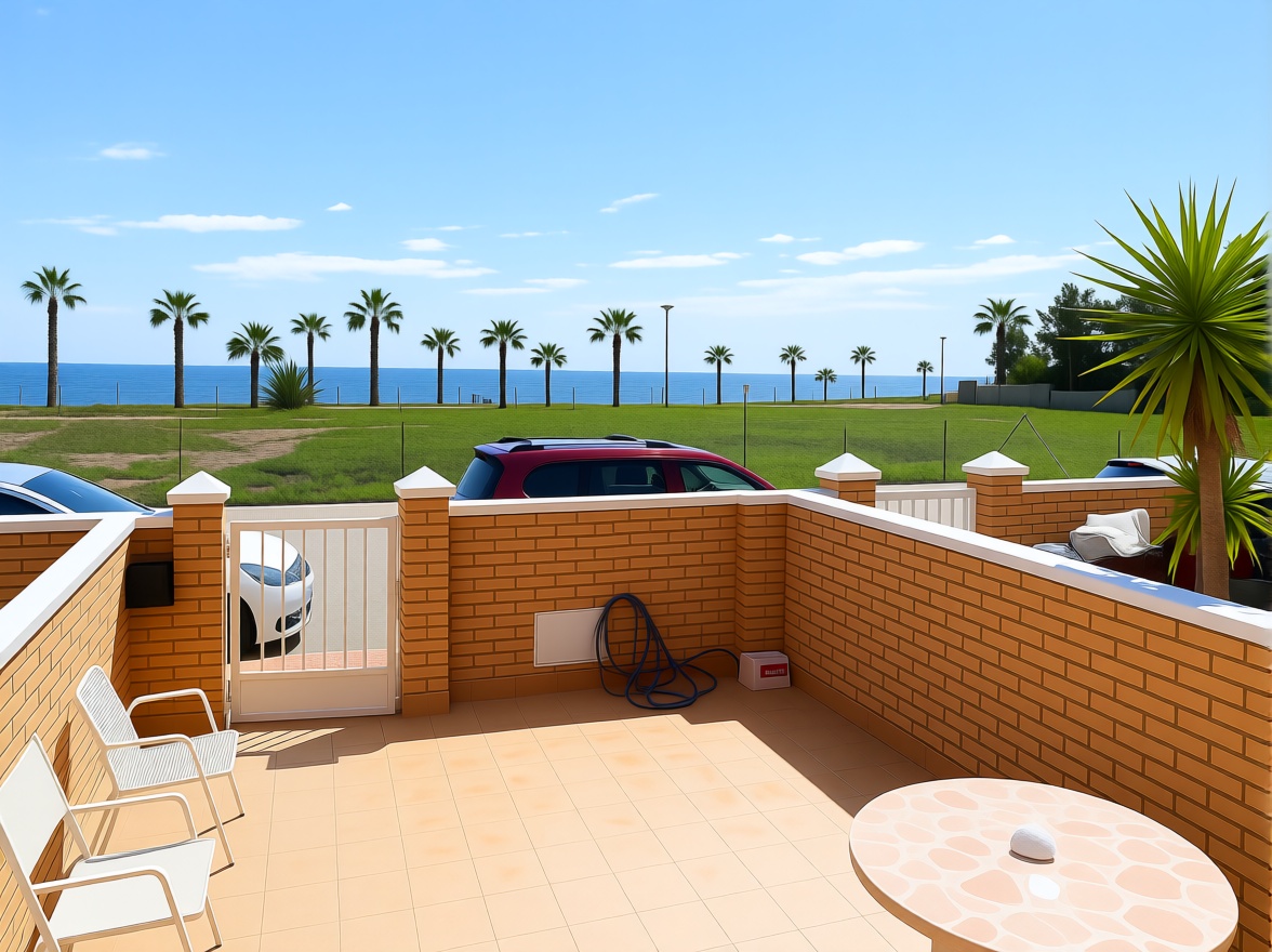 Chalet com acesso direto à praia em Los Alcázares