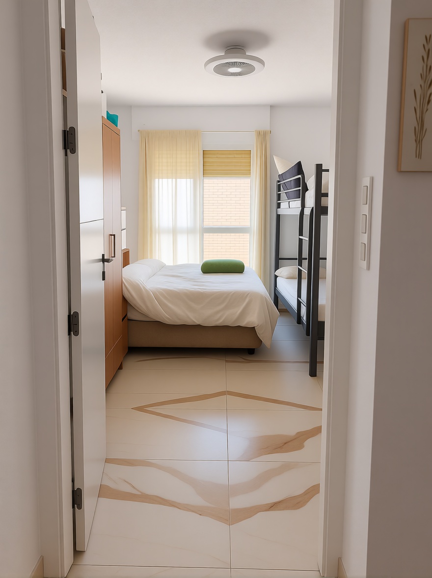 Appartement en première ligne de plage à Los Alcázares — Chambre