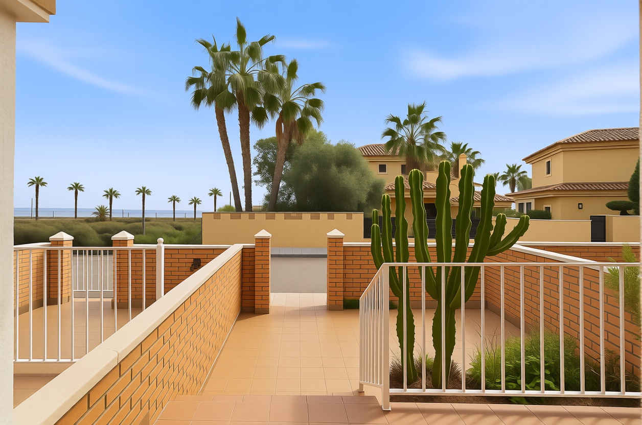 Apartamento em primeira linha de praia em Los Alcázares