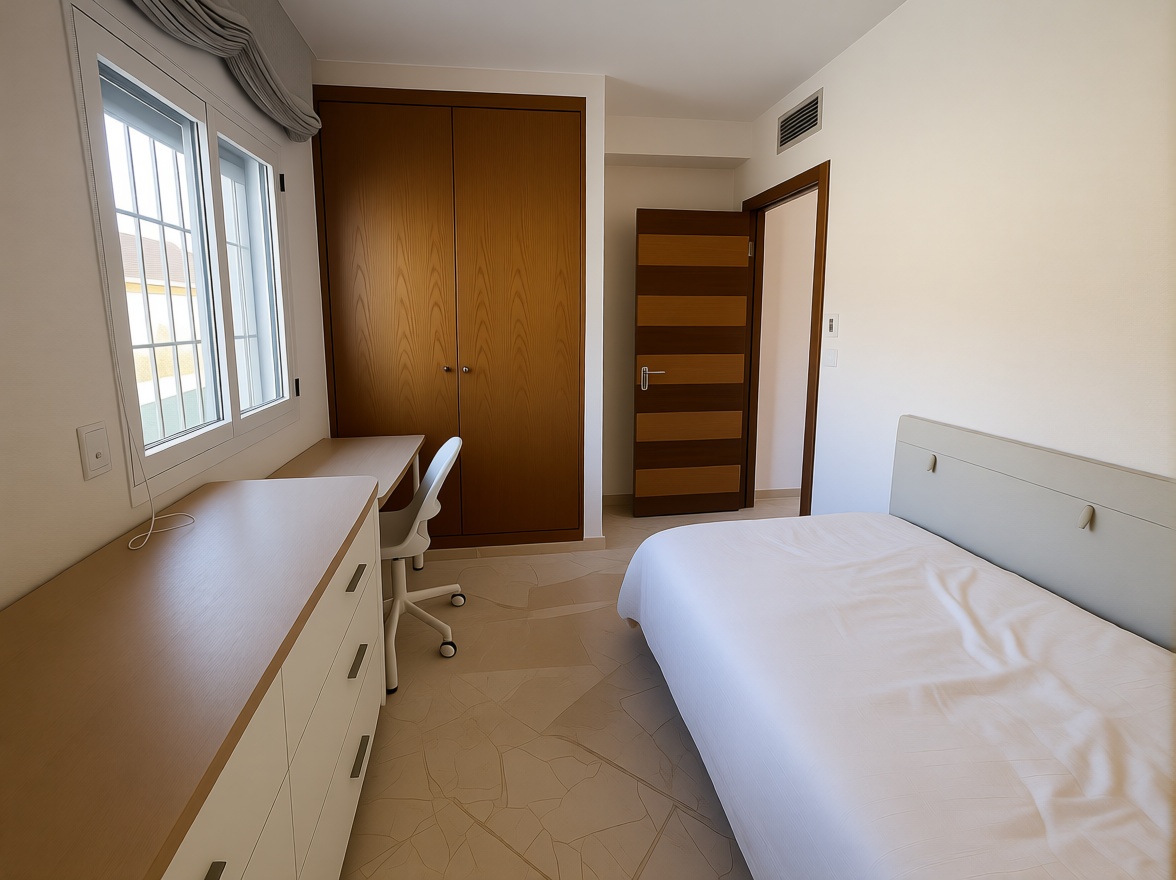 Chalet avec accès direct à la plage à Los Alcázares — Chambre