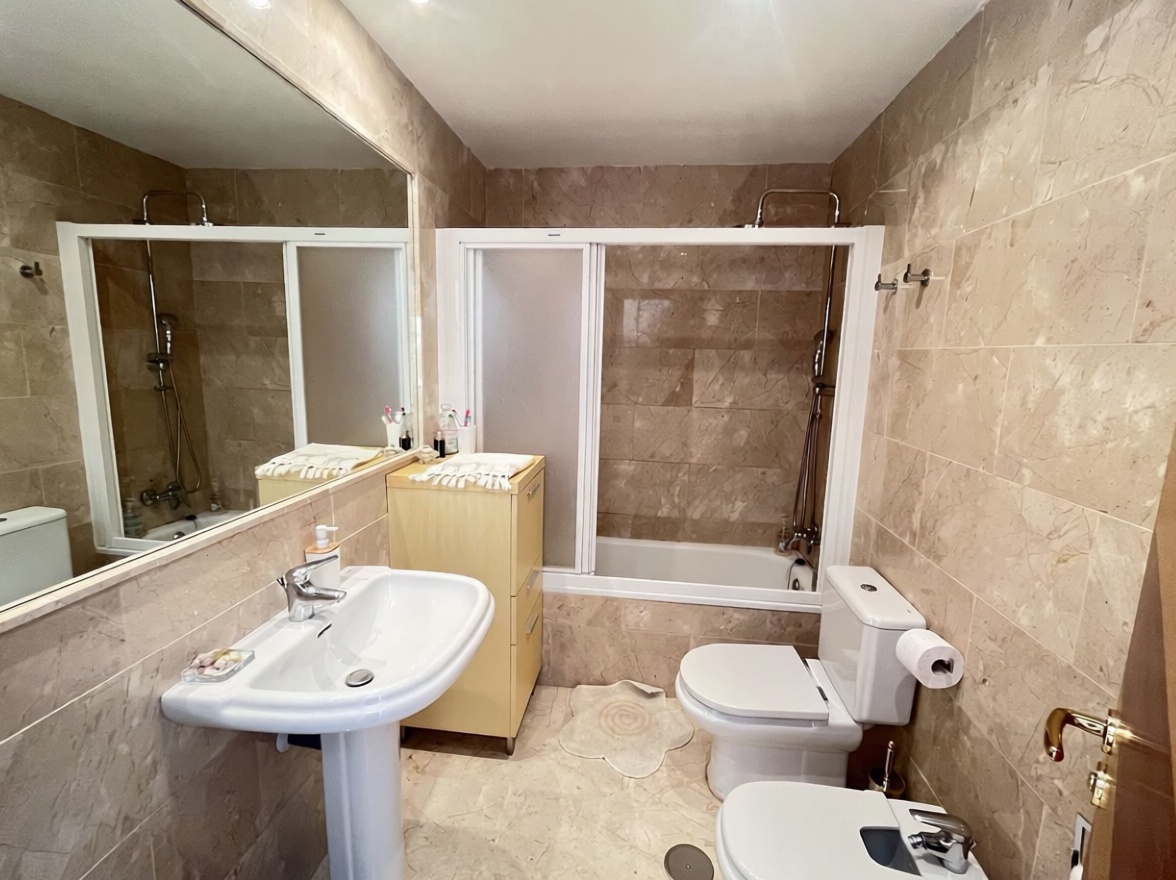 Chalet avec accès direct à la plage à Los Alcázares — Sanitaires