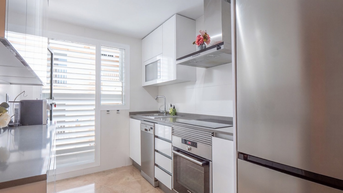 Wohnung in erste Strandlinie in Los Alcázares — Küche