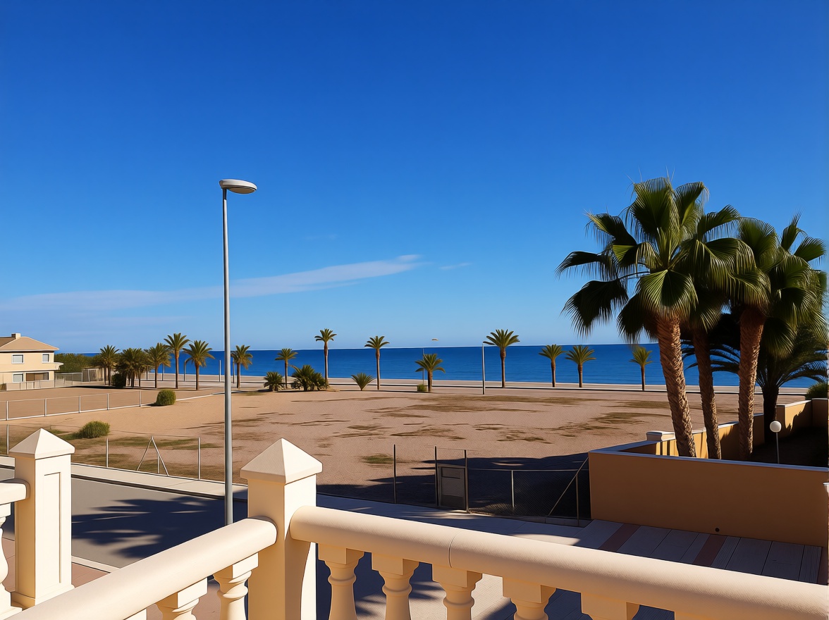 Chalet avec accès direct à la plage à Los Alcázares — Vue mer