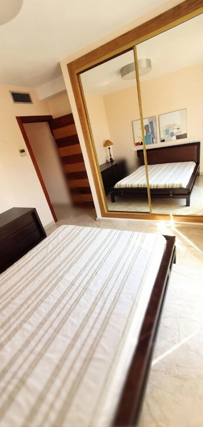 Chalet avec accès direct à la plage à Los Alcázares — Chambre