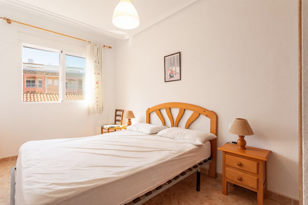 Wohnung in erste Strandlinie in Los Alcázares — Schlafzimmer