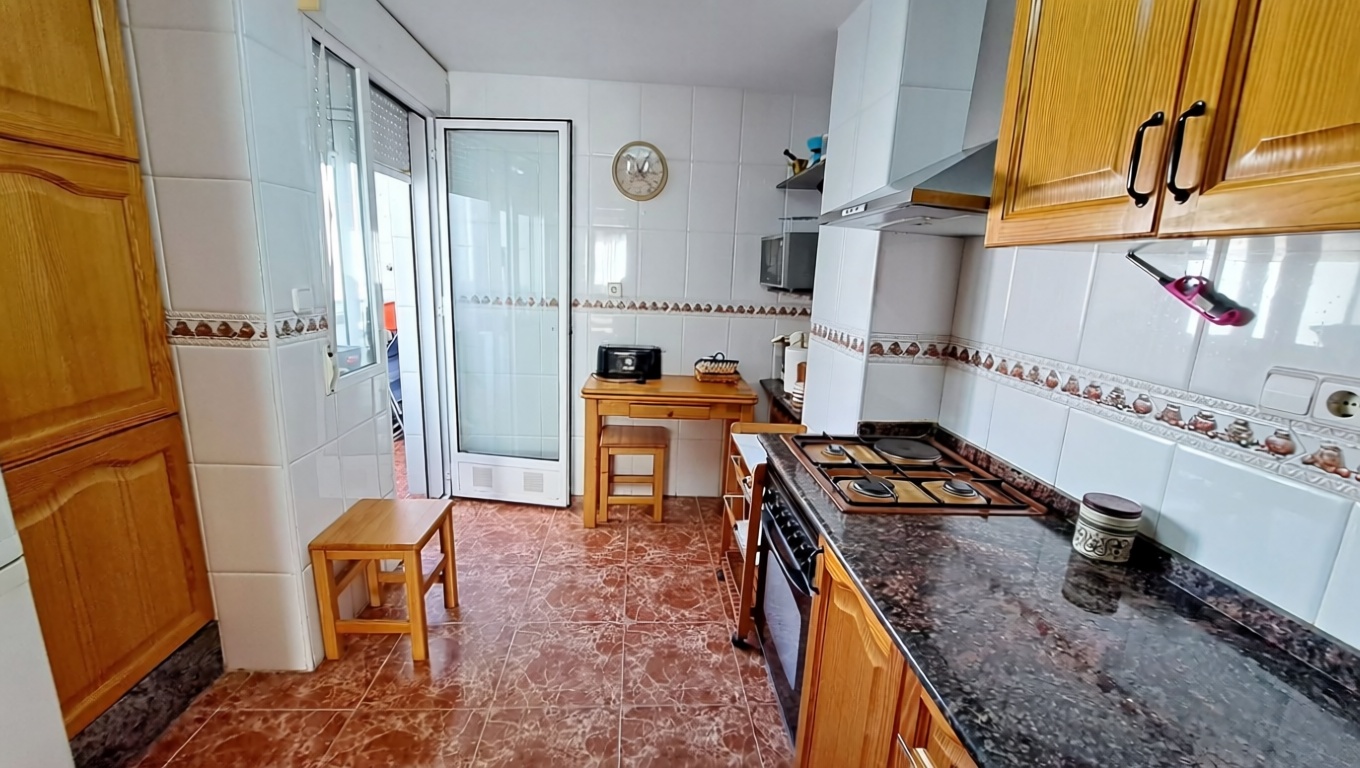 Appartement en première ligne de plage à Los Alcázares — Cuisine